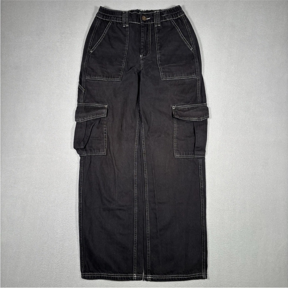 BDG Urban Outfitters Skate Jean Women’s Size 27 Black Cargo Pants Grunge Pockets
